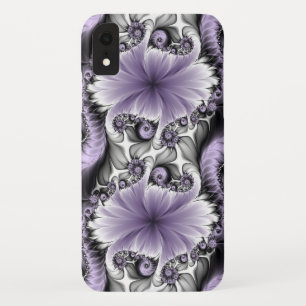 Capa Para iPhone Da Case-Mate Ilusão Lilás Arte Floral Abstrata Fantasia Fractal