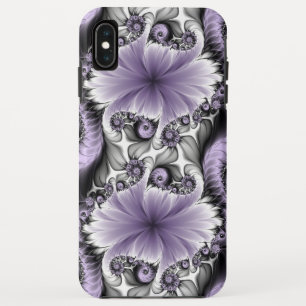 Capa Para iPhone Da Case-Mate Ilusão Lilás Arte Floral Abstrata Fantasia Fractal