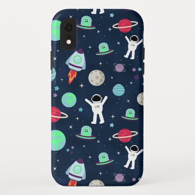 Capa Para iPhone, Case-Mate ilustração de padrão espacial (Verso)