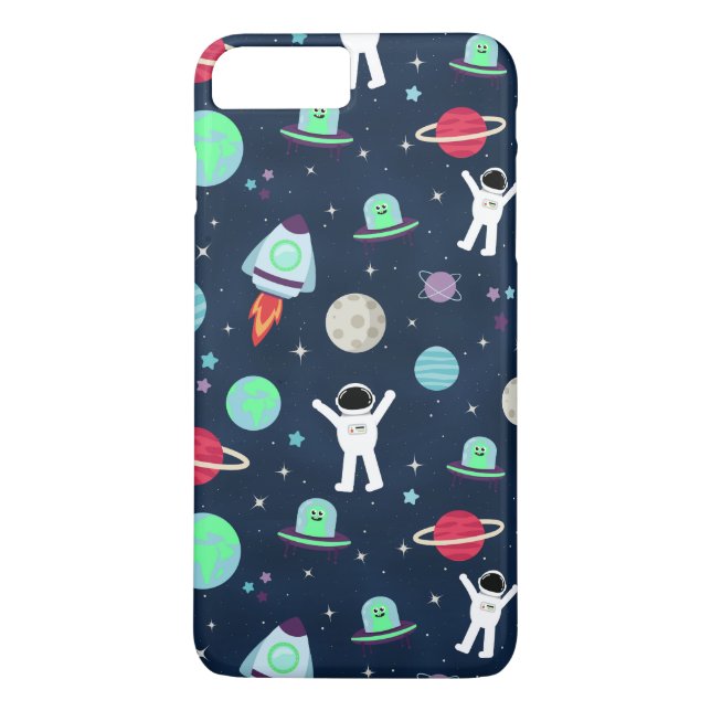 Capa Para iPhone, Case-Mate ilustração de padrão espacial (Verso)