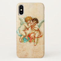 Ilustração Vintage Ephemera Angel Cherubs