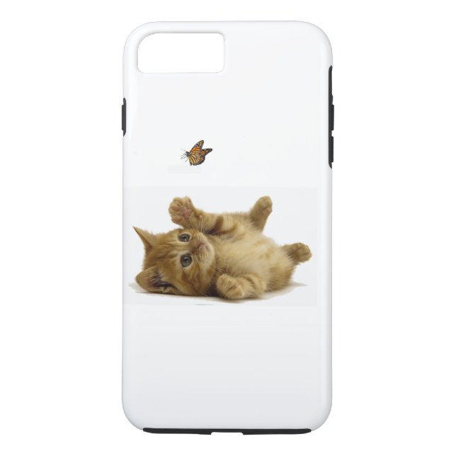 Capa Para iPhone, Case-Mate Imagem Cat para iPhone-6-Plus-Tough (Verso)