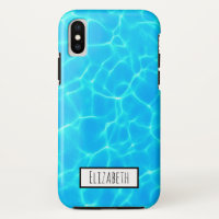Imagem Clara de Água Piscina Azul