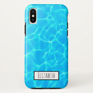 Capa Para iPhone Da Case-Mate Imagem Clara de Água Piscina Azul