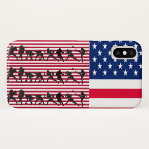 Capa Para iPhone Da Case-Mate Imagem de futebol americano para o caso iPhone/iPa