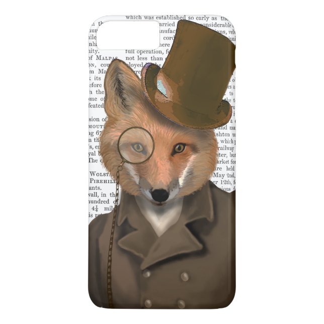 Capa Para iPhone, Case-Mate Impressão da Raposa Fundadora (Verso)
