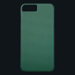 Capa iPhone 8 Plus/7 Plus Impressão de fibra de carbono verde lacrimogêneo<br><div class="desc">Um impressão gráfico na moda em uma capa de telefone personalizada. Bom para um presente moderno,  ou para uma decoração com um olhar industrial urbano automotivo. Clique no botão "Personalizar!" se quiser fazer uma personalização fácil do texto para este caso.</div>