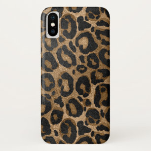 Capa Para iPhone Da Case-Mate Impressão de Jaguar do leopardo do brilho do ouro