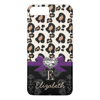CAPA PARA iPhone DA Case-Mate IMPRESSÃO DE LEOPARD DE CORAÇÃO DE ARCO DE FAUX