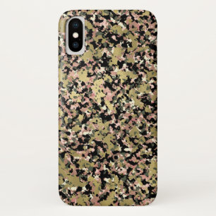 Capa Para iPhone Da Case-Mate Impressão de padrão camuflado rosa dourado verde p