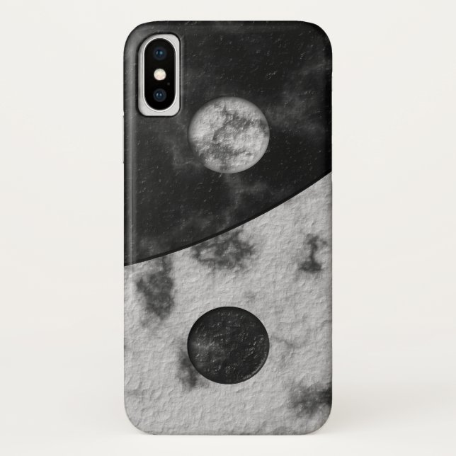 Capa Para iPhone, Case-Mate Impressão do mármore de Yin Yang (Verso)