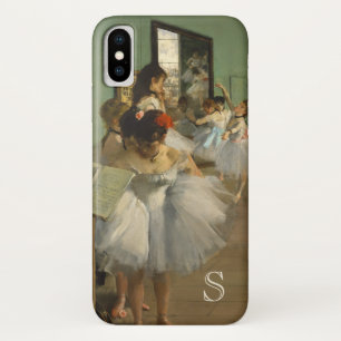 Capa Para iPhone X Impressionista da classe   Edgar Degas   do balé