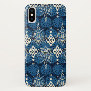 Capa Para iPhone Da Case-Mate índigo do diamante dos lótus