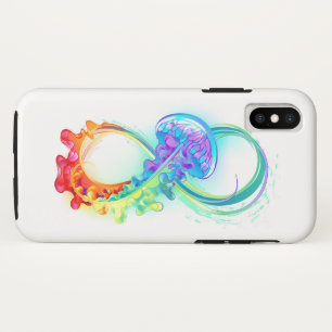 Capa Para iPhone Da Case-Mate Infinidade com água-vivas do Arco-Íris