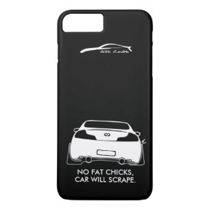 Capa iPhone 8 Plus/7 Plus Infiniti G35 Coupe - Sem pintinhos de gordura