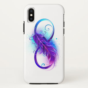 Capa Para iPhone Da Case-Mate Infinito com Pena Roxa