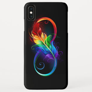 Capa Para iPhone Da Case-Mate Infinity Symbol with Rainbow Feather