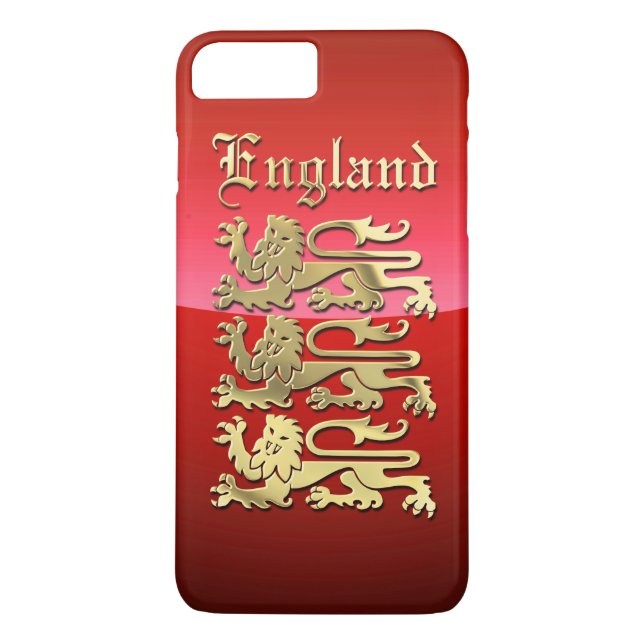 Capa Para iPhone, Case-Mate Inglaterra - O Selo Excelente do Rei Richard I (Verso)
