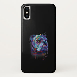 Capa Para iPhone Da Case-Mate Inglês Colorir Bulldog Oferece Um Bulldog Inglês