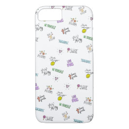 Capa iPhone 8/7 Inspirações Iphone do Doodle 8/7 de caso