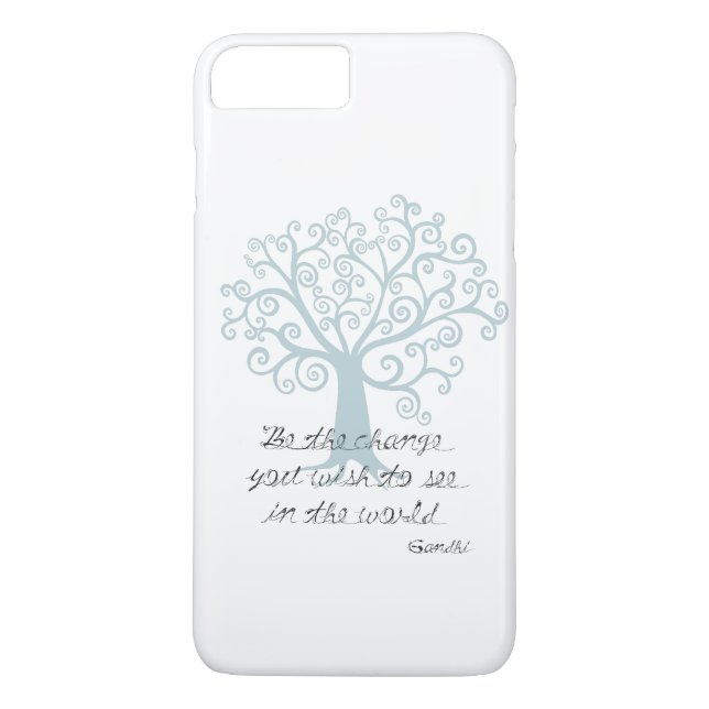 Capa Para iPhone, Case-Mate Inspirado seja a árvore da mudança (Verso)