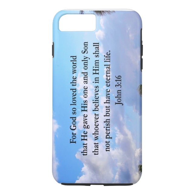 CAPA PARA iPhone, Case-Mate  INSPIRANDO JOHN 3:16 FOTO (Verso)