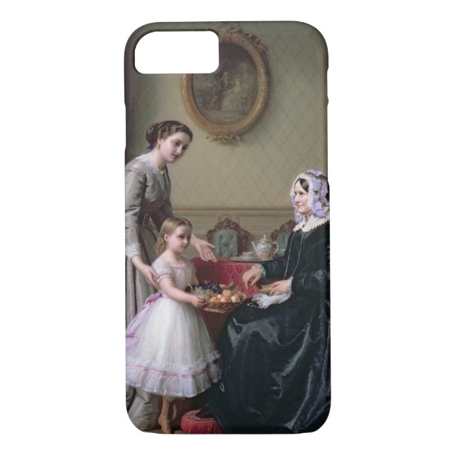 Capa Para iPhone, Case-Mate Interior "nas castanhas" Wimbledon, avó (Verso)