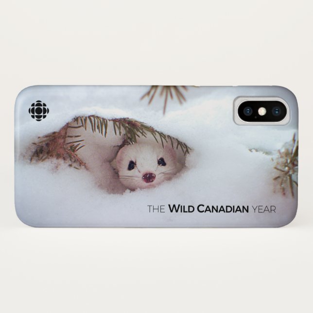 Capa Para iPhone, Case-Mate Inverno - Weasel De Curta Altura (Verso (Horizontal))