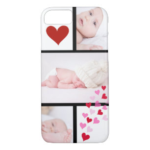 Capa iPhone 8/7 iPhone 7 da cor do quadro DIY da foto do filmstrip