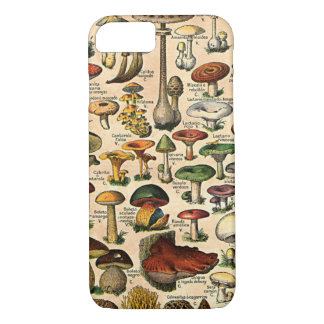 Capa Para iPhone Da Case-Mate iPhone 7 do guia do cogumelo do vintage