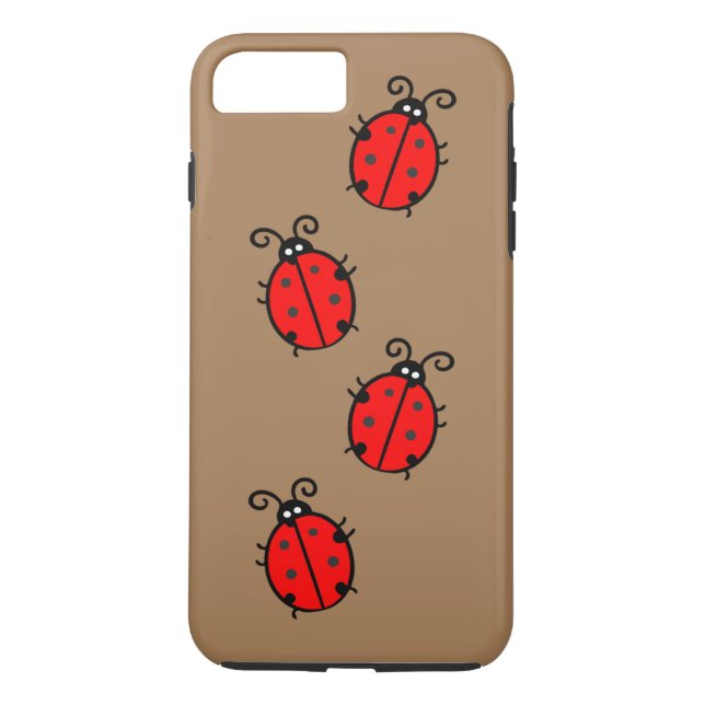 Capa Para iPhone, Case-Mate iPhone 7 do joaninha positivo, resistente (Verso)