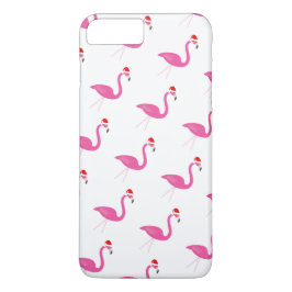 Capa Para iPhone Da Case-Mate iPhone 7 Natal Flamingos em branco