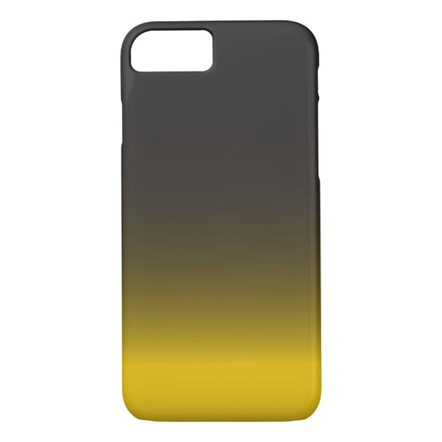 Capa Para iPhone, Case-Mate iPhone 7 Simples Preto e Dourado (Verso)