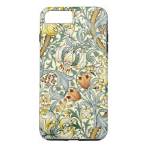 iPhone dourado X/8/7 dos lírios mais o caso