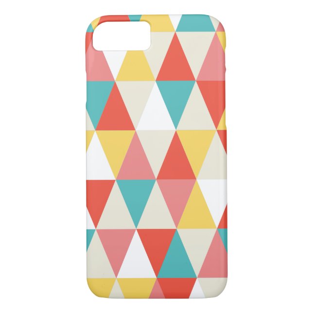 Capa Para iPhone, Case-Mate iPhone geométrico retro festivo 7 (Verso)