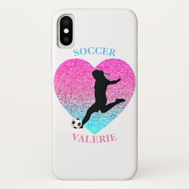 Capa Para iPhone, Case-Mate iPhone / iPad de futebol (Verso)