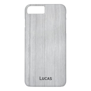 Capa Para iPhone Da Case-Mate iPhone nomeado personalizado 7 de Cinza Listra