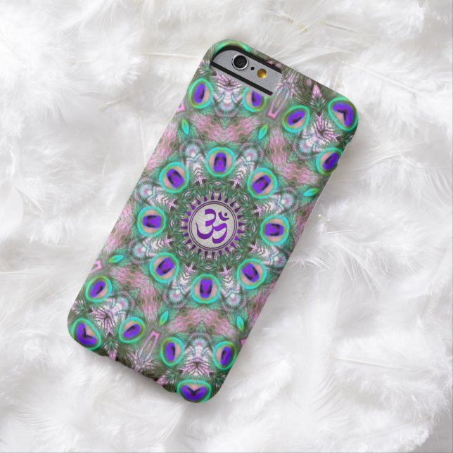 Capa Para iPhone, Case-Mate iPhone roxo de Peacolia Aum 6 caixas do CaseMate (In Loco)