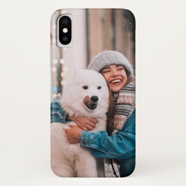 Capa Para iPhone, Case-Mate iPhone X da Apple Fotográfica Personalizada, Telef (Verso)