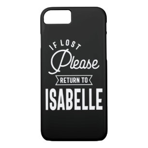 Capa iPhone 8/7 Isabelle Personalised Name Birthday Gift