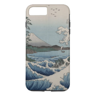 Capa iPhone 8 Plus/7 Plus Japonês do vintage o mar de Satta