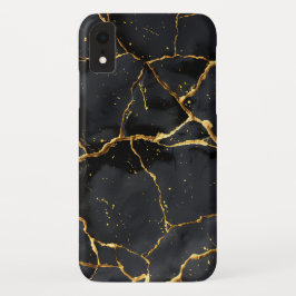 Capa Para iPhone Da Case-Mate Japonês Kintsugi Preto e Dourado