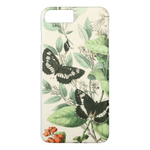 Capa iPhone 8 Plus/7 Plus Jardim de Borboletas e Flores