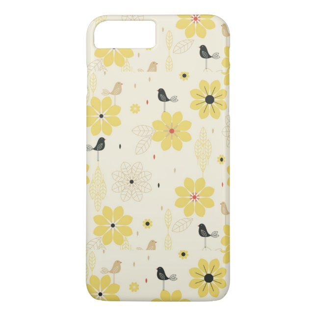 Capa Para iPhone, Case-Mate Jardim do pássaro (Verso)