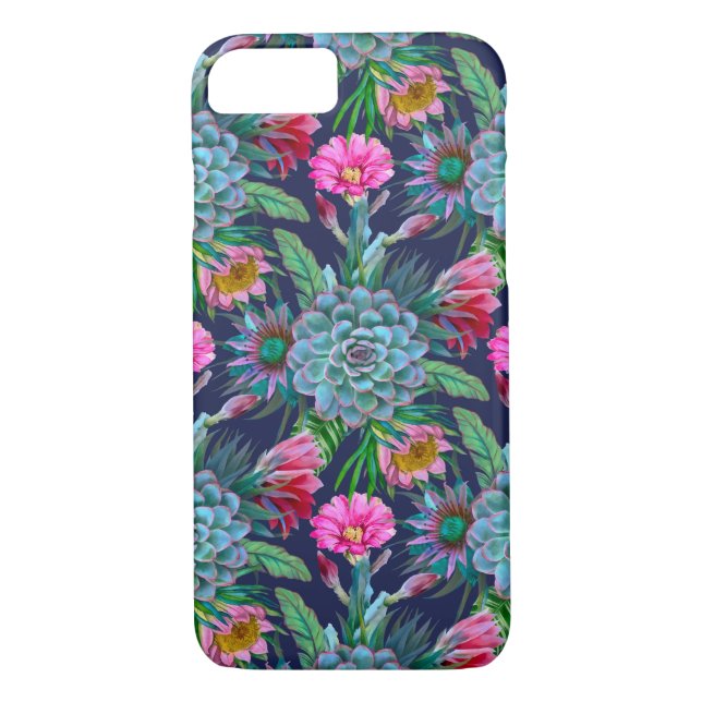 Capa Para iPhone, Case-Mate Jardim tropical suculento (Verso)