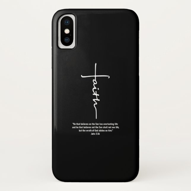 Capa Para iPhone, Case-Mate Jesus ama| Faith Cross Christian Jesus Faith Deus (Verso)