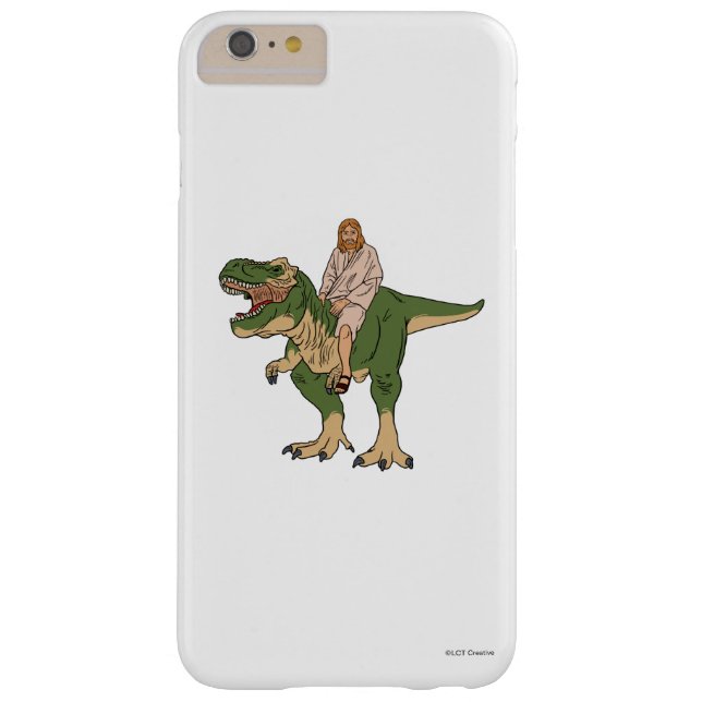 Capa Para iPhone, Case-Mate Jesus Andando T-Rex (Verso)