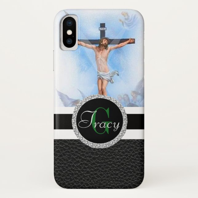 Capa Para iPhone, Case-Mate Jesus na Cruz (Verso)
