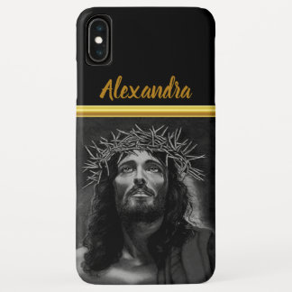 Capa Para iPhone Da Case-Mate Jesus olhando para o céu com uma lâmina de ouro St
