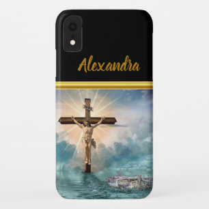 Capa Para iPhone Da Case-Mate Jesus pendurado numa crucificação cristã.
